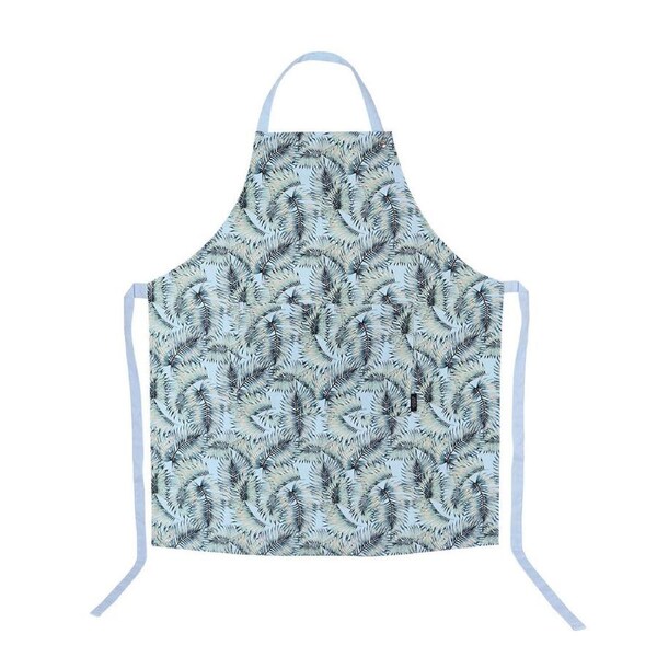 Wicked Sista Cotton Kitchen Home Cooking/Baking Apron 25x23cm Tropical Leaves
