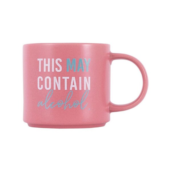 Splosh Cheeky Drink Ceramic Coffee/Tea Home/Office Mug Drinkware 9x13.5cm Pink