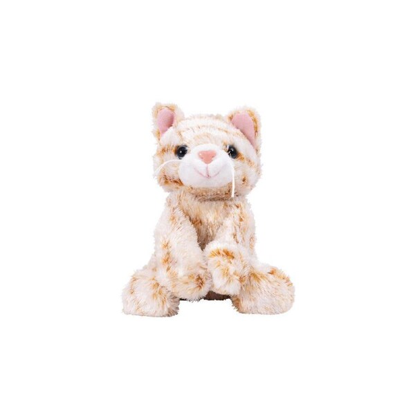 Mary Meyer Catsy Kitty Ginger Cat Kids Soft Plush Toy 10x15cm Orange/Cream