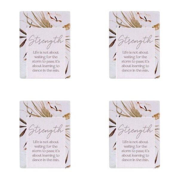 4PK Splosh Palm Cove Strength Ceramic Fridge Magnet Home/Kitchen Decor 8x6cm
