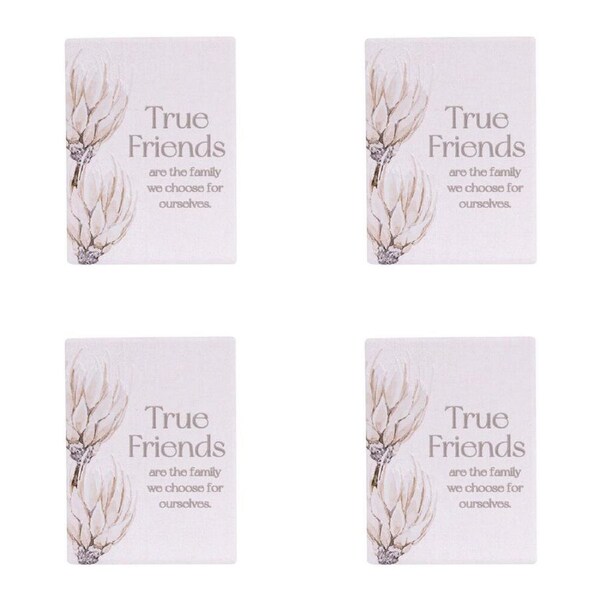4PK Splosh Palm Cove True Friends Ceramic Fridge Magnet Home/Kitchen Decor 8x6cm