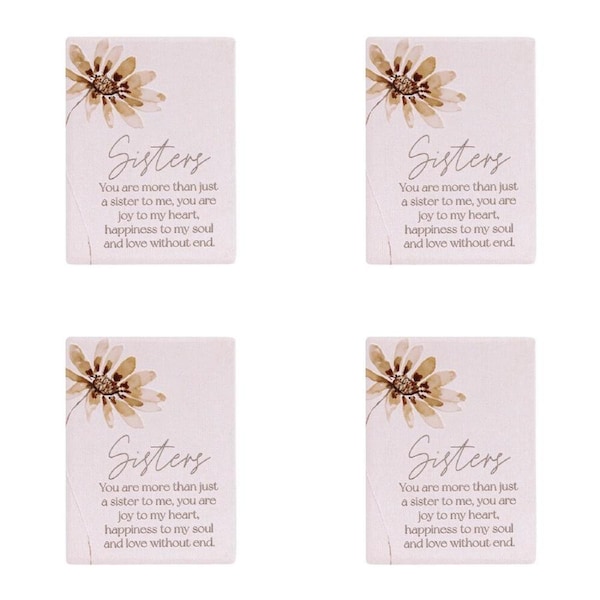 4PK Splosh Palm Cove Sisters Ceramic Fridge Magnet Home/Kitchen Decor 8x6cm