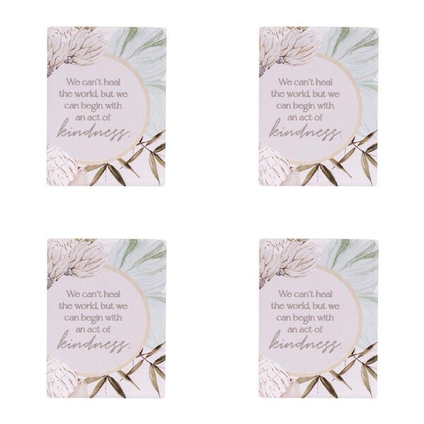 4PK Splosh Palm Cove Kindness Ceramic Fridge Magnet Home/Kitchen Decor 8x6cm