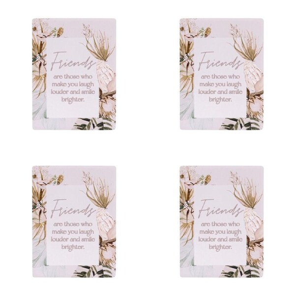 4PK Splosh Palm Cove Friends Ceramic Fridge Magnet Home/Kitchen Decor 8x6cm