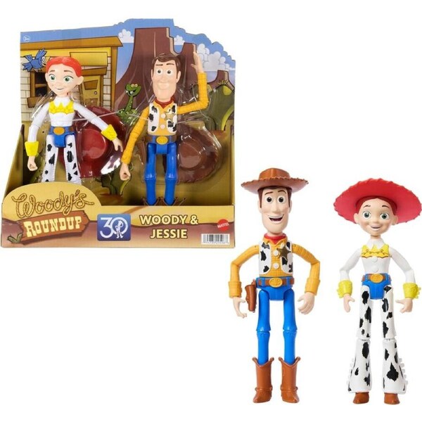 Toy Story 30th Anniversary Woody's Roundup Woody & Jessie Action Figure 2 Pack