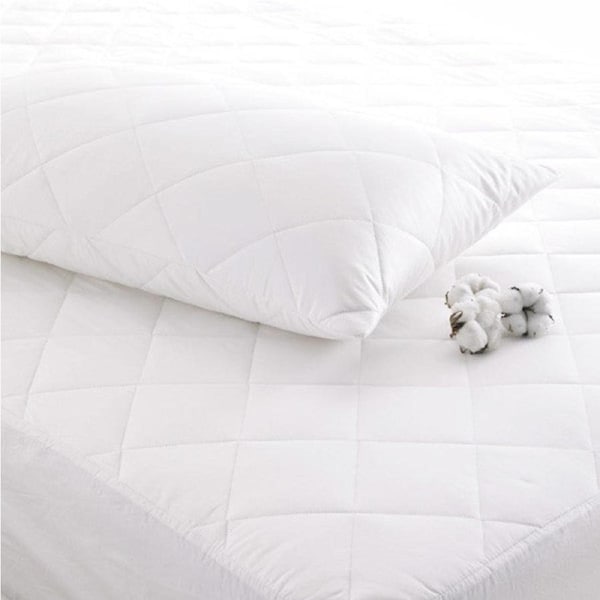 100% Cotton Standard Pillow Protector - Zip Closure