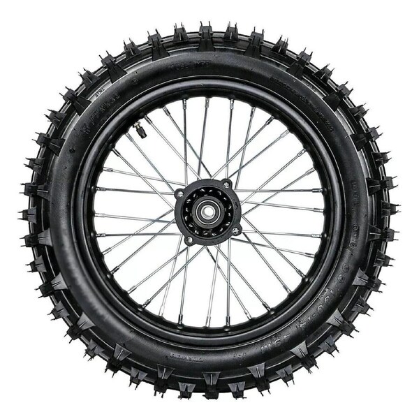 TDR 14 Inch Rim 1.85x14 Tube Tire 90 100 14 Disc Rotor 190mm Wheel Bearing Axle 15mm Dirt Bike Pit Monkey Scooter CRF70 KLX65 TTR100 125cc 150cc 160cc