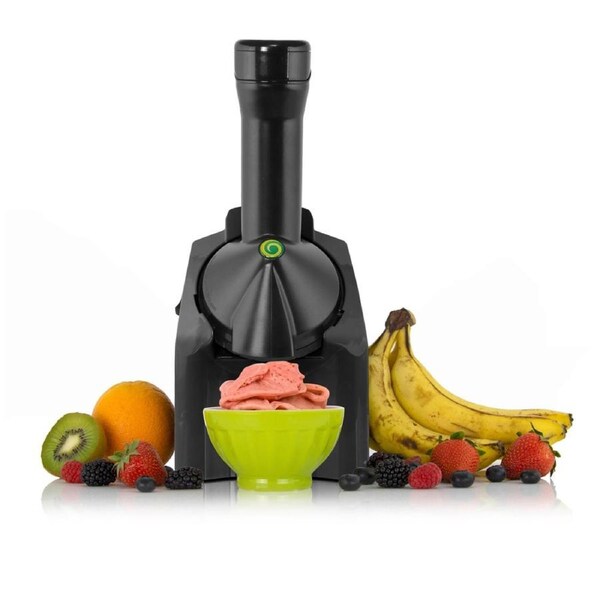 Yonanas Frozen Dessert Maker - Vegan Dairy Free Sorbet Fruit Soft Serve Ice Cream - Healthy Fat Free Dessert Machine