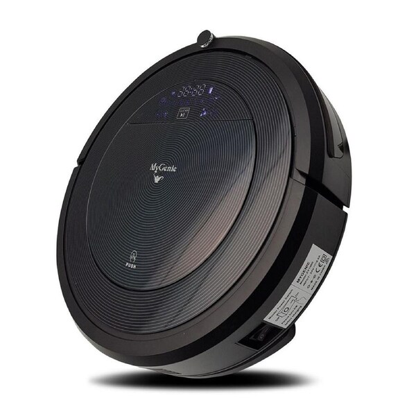 My Genie ZX1000 Robotic 30W Plastic Smart Floor Vacuum Cleaner 35x9cm Black