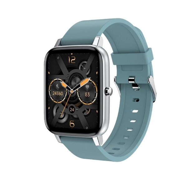 Fitsmart Multi-Function Bluetooth Wireless Android/IOS Smartwatch 43mm Blue