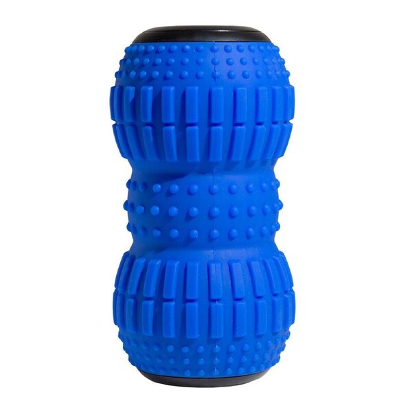 FitSmart Vibroller V1 Massager Handheld Muscle Recovery Roller 17x9cm Blue