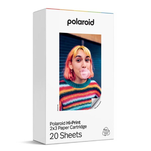 Polaroid HiPrint Generation 2 2x3 Paper Cartridge (20 Sheets)