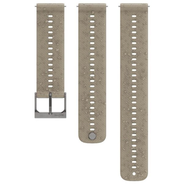 Suunto 22mm Athletic 6 Silicone Strap - Gravel Gray (S+M)