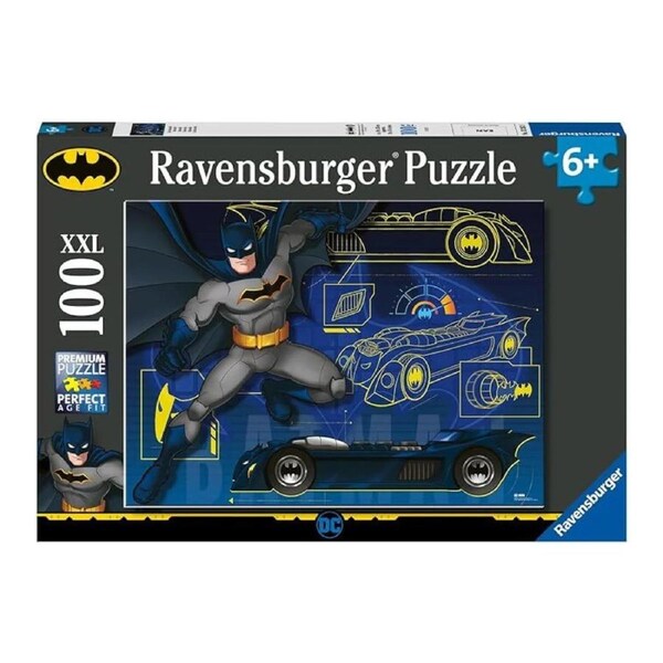 Ravensburger - Batman Batmobile Puzzle 100 Piece