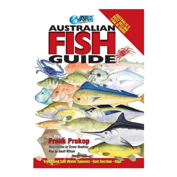 AFN Australian Freshwater/Saltwater Fish ID Guide Book 288-Pages 23.5x16cm