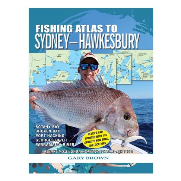 AFN Fishing Atlas to Sydney-Hawkesbury Fishing Guide Book 112-Pages 28x22cm