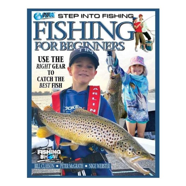 AFN Fishing for Kids & Beginners Fishing Guide Flexi Book 68-Pages 28x21.5cm
