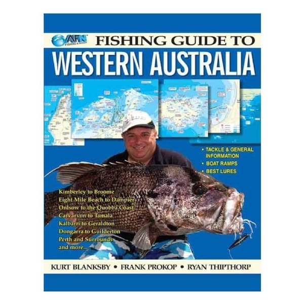 AFN Fishing Guide to Western Australia Fishing Guide Book 146-Pages 28x22cm