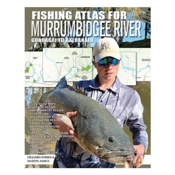 AFN Fishing Atlas for Murrumbidgee River Fishing Guide Book 128-Pages 28.5x22cm