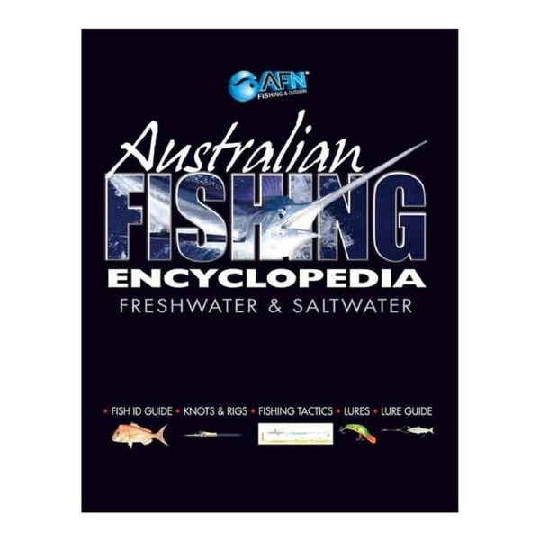 AFN Australian Fishing Encyclopedia 400-Pages Fish Book 33.3x24.1cm Paperback