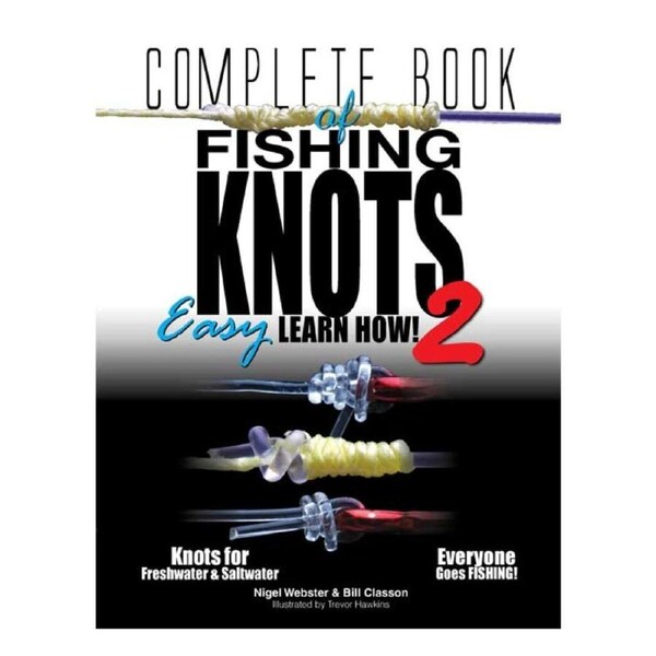AFN Complete Book of Fishing Knots 2 Knot Tying Guide Book 28x25cm Paperback
