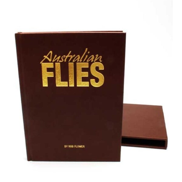 AFN Australian Flies Fly Tying Fishing Book w/ Slip Case Limited Edition