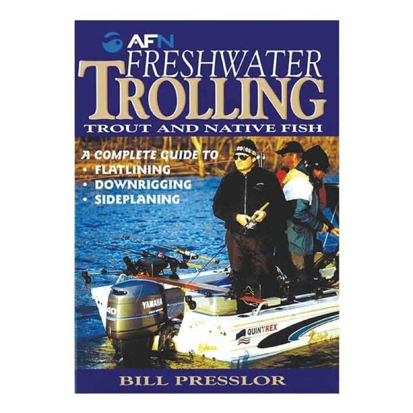 AFN Freshwater Trolling Techniques Fishing Guide Book 104-Pages 26x19cm