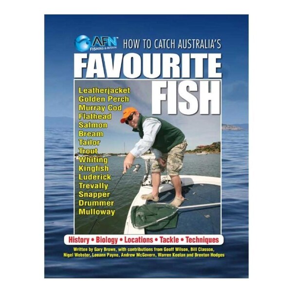 AFN How to Catch Australia's Favourite Fish Fishing Book 144-Pages 32.9x24.3cm