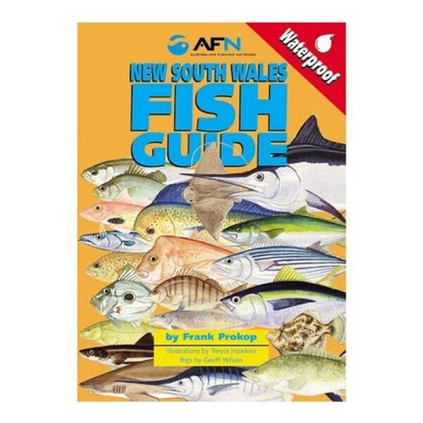 AFN NSW Waterproof Salt/Freshwater Fish ID Guide Book 14.8x10.3cm Paperback