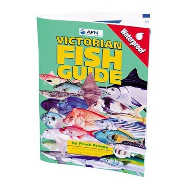 AFN Victorian Waterproof Salt/Freshwater Fish Guide Book 64-Pages 14.8x10.3cm