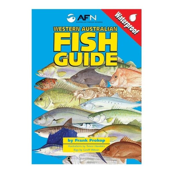 AFN WA Waterproof Salt/Freshwater Fish Guide 16-Pages 14.8x10.3cm Paperback