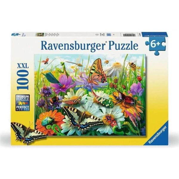 Ravensburger - Wild Things Insects Puzzle 100 Piece