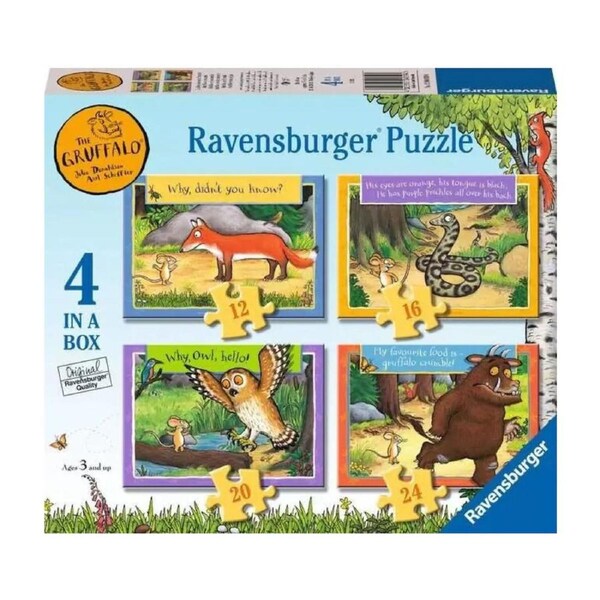 Ravensburger - The Gruffolo Puzzles 12/16/20/24 Piece