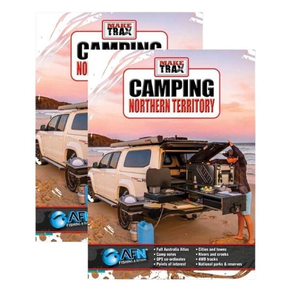 2PK Make Trax Camping Northern Territory Camping Guide 56-Pages 26.5x19.5cm