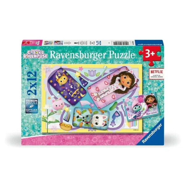 Ravensburger - Gabbys Dollhouse Puzzle 2 x 12 Piece