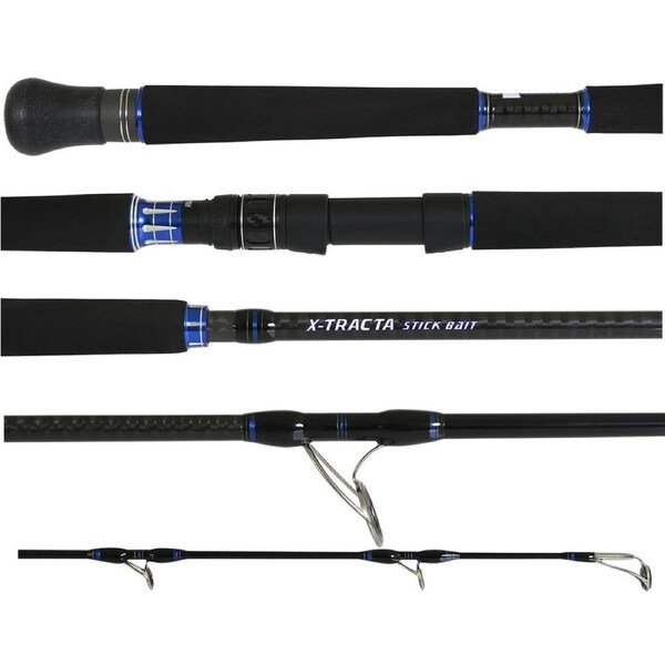 Samurai X-Tracta Carbon Fishing Rod Stick Bait 7ft 6 inch 1 Piece PE 3 - 5