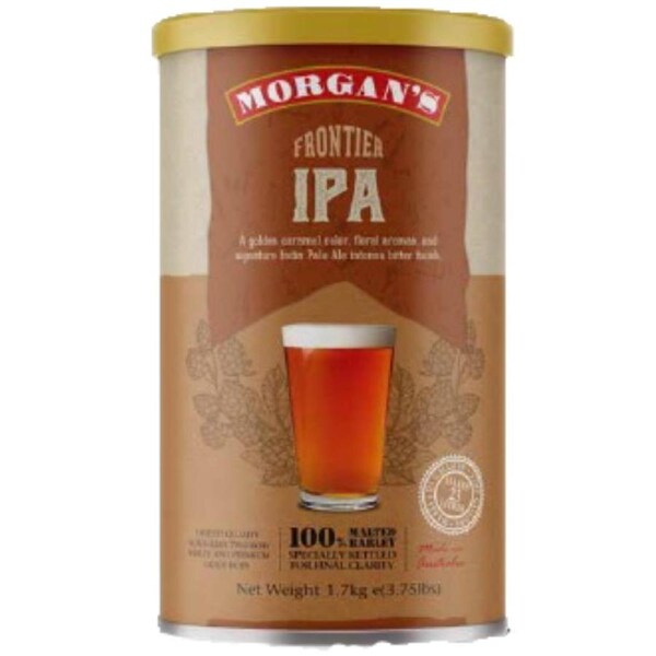 Morgan's Ultra Premium Frontier IPA Homebrew Beer Brewing Extract