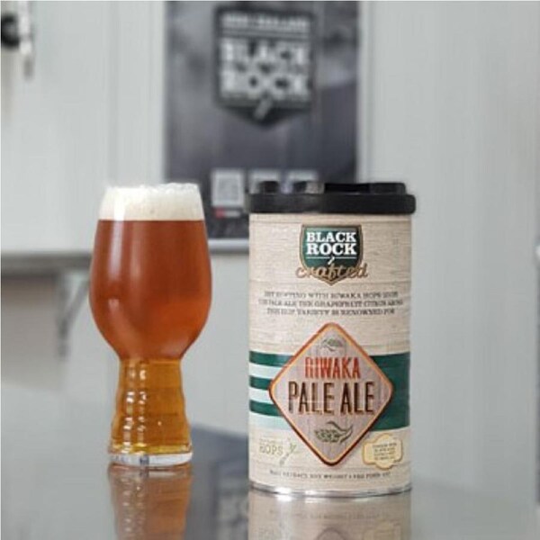 Black Rock Riwaka Pale Ale Beerkit 1.7kg Homebrew Beer Extract Tin DIY Kit