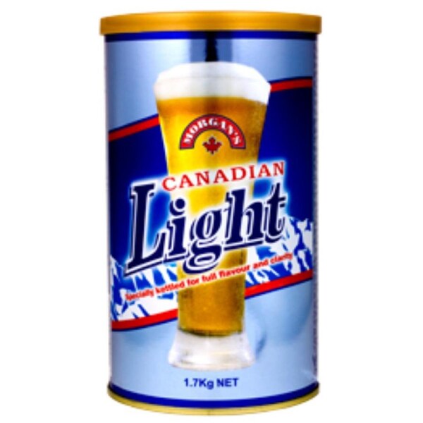 Morgan's Canadian Light Homebrew Beer Brewing Extract