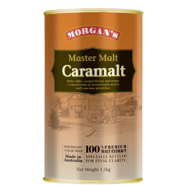 Morgan's Master Malt Caramalt 1.5kg Home Brew Malt Extract - Toffee Caramel Beer Booster