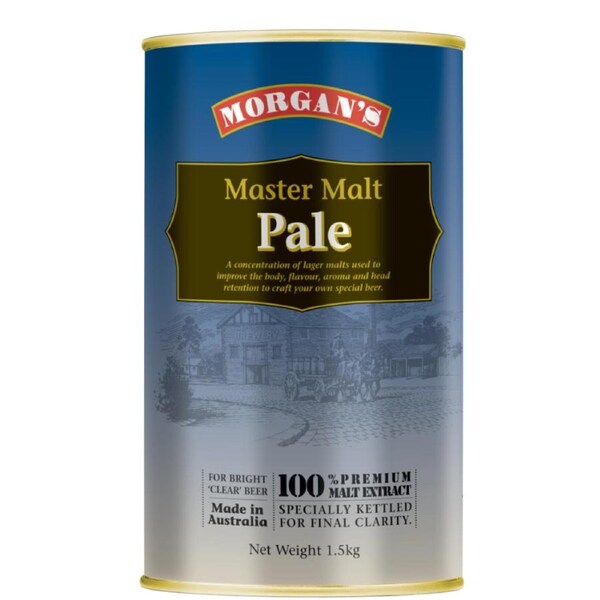 Morgan's Master Malt Pale Homebrew Beer Brewing Extract