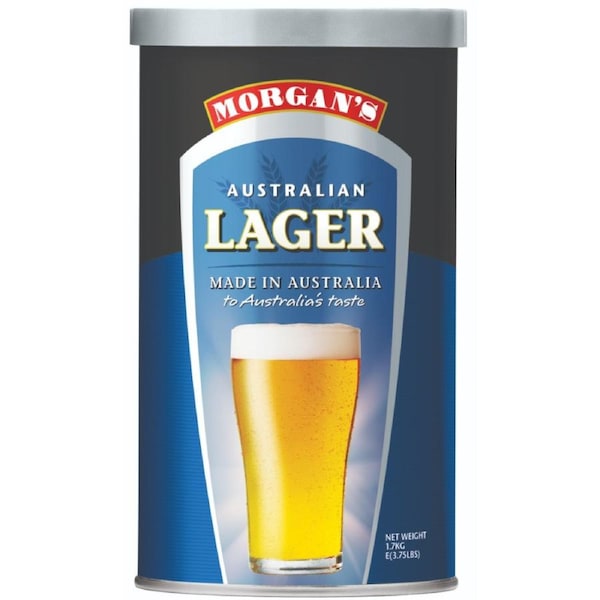 Morgan's Australian Lager Homebrew Beer Brewing Extract