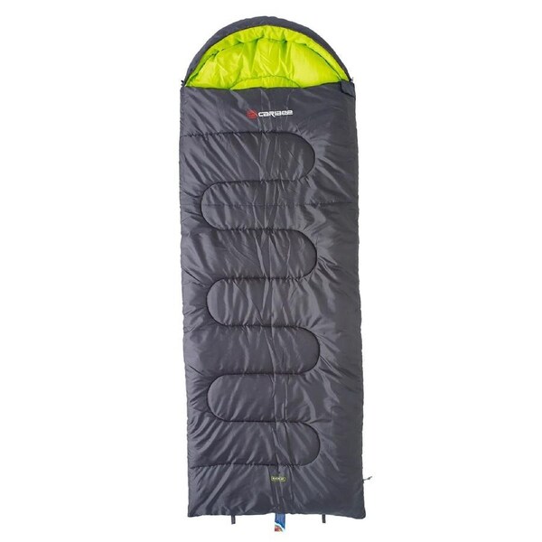 Caribee Sleeping Bag 0C Glacial Bay Charcoal, EJF 5441