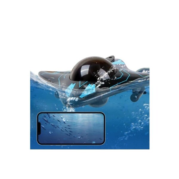RC Boat with Camera App Wireless Control, Waterproof Remote Control Boat for Pools & Lakes Real-Time Shoot, RC Water Boat Toy for Adults Boys Girls from 8 Years