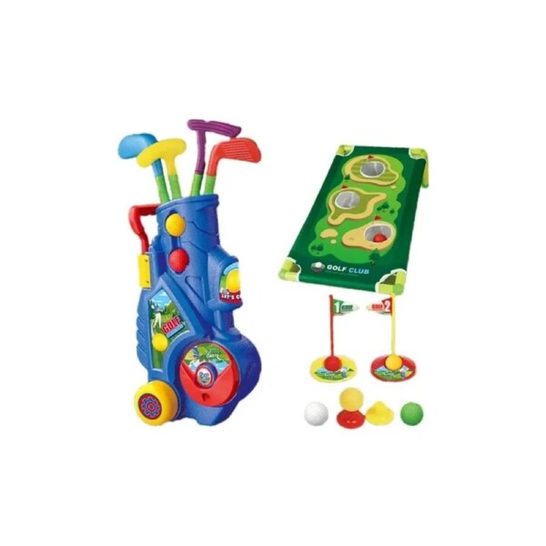 Golf Club Toys Set with Golf Board, Outdoor Sports Toys for Boys& Grils Ages 3+ Year Old, Gifts for Birthday Christmas