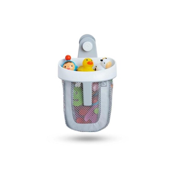 Bath Toy Storage Bag, Silicone Suction Cup Bathroom Storage Bag