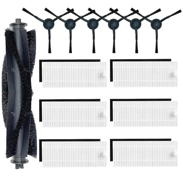 Replacement Parts for Ionvac SmartClean V2 Robot Vacuum Cleaner Accessories Main Roller Brush Side Brushes Hepa Filter