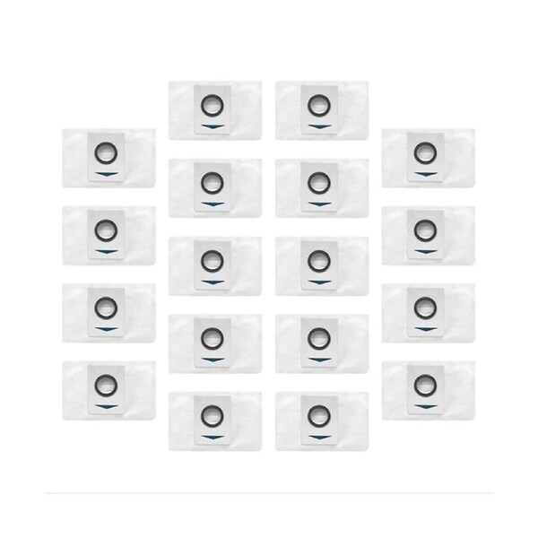 18Pcs for DEEBOT X1 OMNI TURBO T10 OMNI Robot Vacuum Cleaner Accessories Dust Bags
