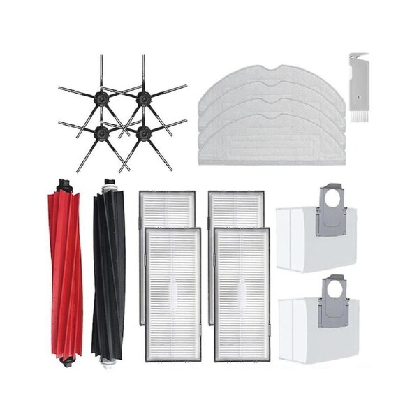 For S8 PLUS S8+ S8 Pro Ultra Robot Vacuum Cleaner Accessories Main Side Brush Mop Hepa Filter Dust Bag
