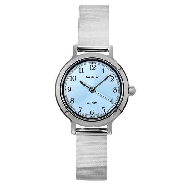 Casio Standard Analog Stainless Steel Blue Dial Quartz LTP-B170D-2BV Women's Watch
